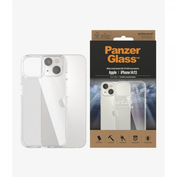 PanzerGlass iPhone 13/iPhone 14 kuori HardCase Transparent