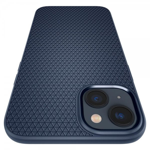 Spigen iPhone 14 Suojakuori Liquid Air Navy Blue