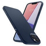Spigen iPhone 14 Suojakuori Liquid Air Navy Blue