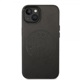 Karl Lagerfeld iPhone 14 -suojakuori, Logo Perforoitu Musta