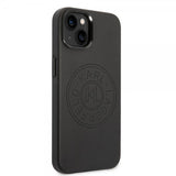 Karl Lagerfeld iPhone 14 -suojakuori, Logo Perforoitu Musta