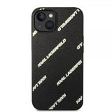 Karl Lagerfeld iPhone 14 Suojakuori Logomania Musta
