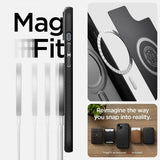 Spigen iPhone 14 -suojakuori Mag Armor MagFit Matte Black