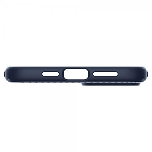 Spigen iPhone 14 -suojakuori Mag Armor MagFit Navy Blue