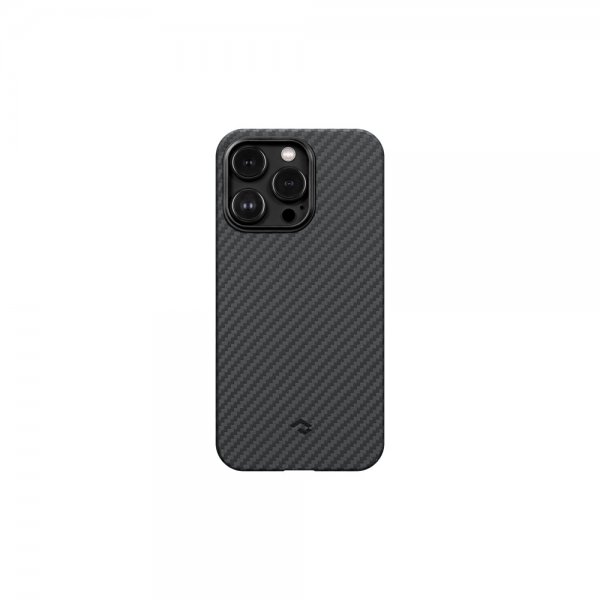 Pitaka iPhone 14 MagEZ Case 3 -suojakuori, musta/harmaa (Twill)