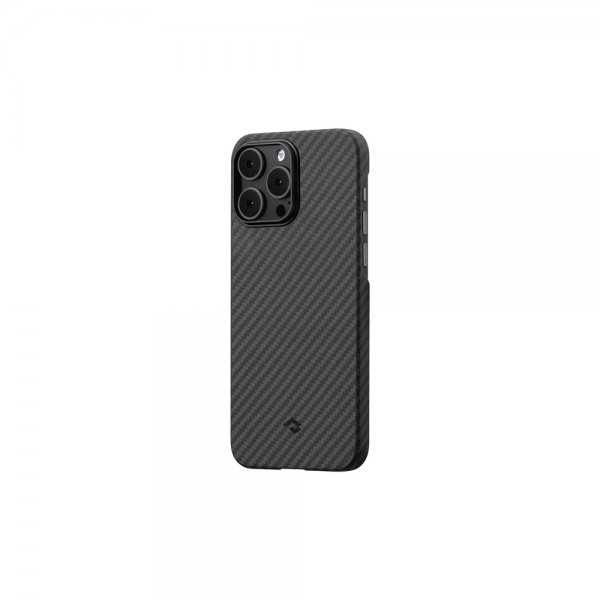 Pitaka iPhone 14 MagEZ Case 3 -suojakuori, musta/harmaa (Twill)