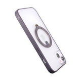 Rvelon iPhone 14 -kuori MagSafe-rengas violetti