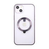 Rvelon iPhone 14 -kuori MagSafe-rengas violetti