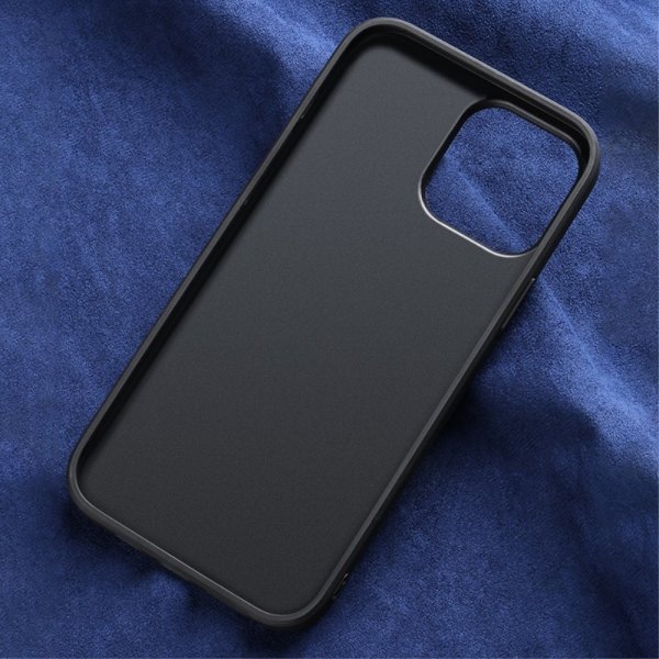 X-Level iPhone 14 -suojakuori, mokkanahkarakenne, vihreä