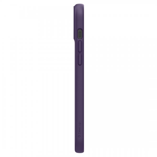 Caseology iPhone 14 -suojakotelo näytönsuojalla Nano Pop 360 Grape Purple