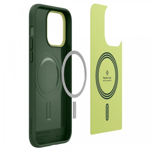 Caseology iPhone 14 -suojakuori Nano Pop Mag Avo Green