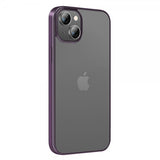 X-Level iPhone 14 -suojakuori, Nature Color Series, violetti