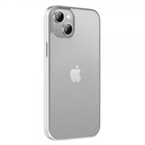 X-Level iPhone 14 -suojakuori Nature Color Series Silver