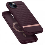 Caseology iPhone 14 Suojakuori Parallax Mag Burgundy Bean