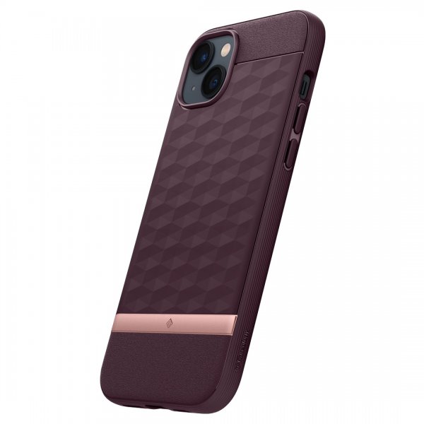 Caseology iPhone 14 Suojakuori Parallax Mag Burgundy Bean
