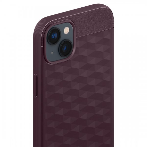 Caseology iPhone 14 Suojakuori Parallax Mag Burgundy Bean