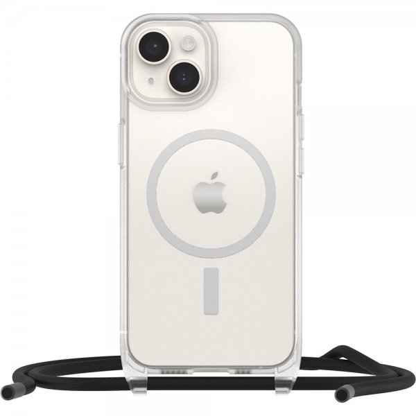 Otterbox iPhone 14 React Necklace MagSafe -läpinäkyvä kuori