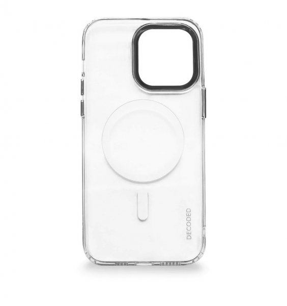 Decoded iPhone 14 -kuori Kierrätetty muovinen takakuori kirkas