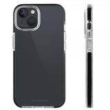 Vivanco iPhone 14 -kuori Rock Solid, musta läpinäkyvä