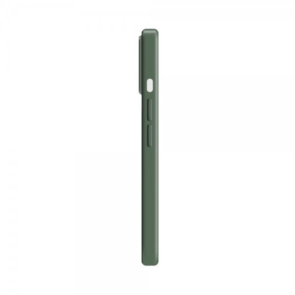 Xqisit iPhone 14 silikonikuori, vihreä