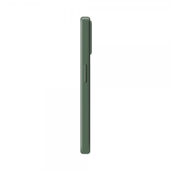 Xqisit iPhone 14 silikonikuori, vihreä