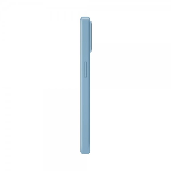 Xqisit iPhone 14 -silikonisuojakuori, vaaleansininen