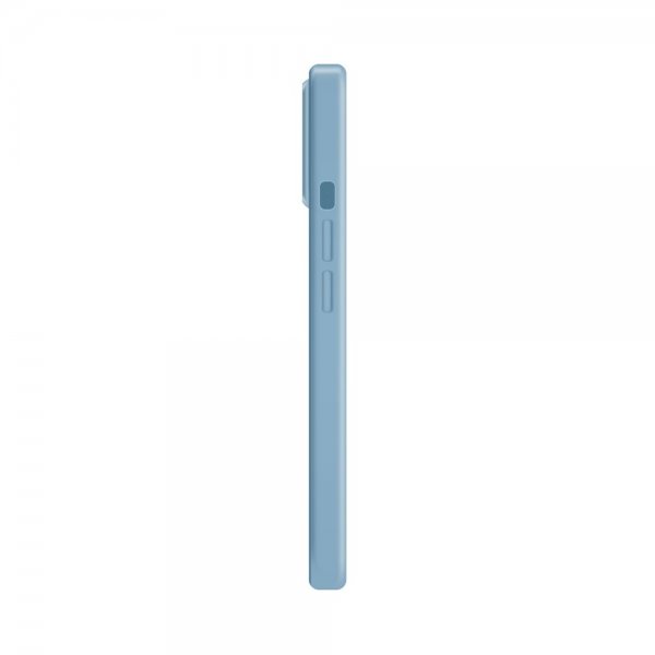 Xqisit iPhone 14 -silikonisuojakuori, vaaleansininen