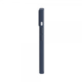 Xqisit iPhone 14 -silikonisuojakuori, tummansininen