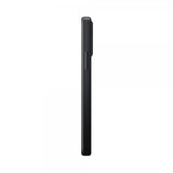 Xqisit iPhone 14 silikonikuori, musta