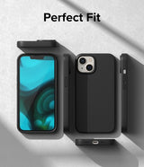 Ringke iPhone 14 silikonikuori, musta