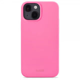 holdit iPhone 14 silikonikuori, Bright Pink