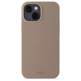 holdit iPhone 14 Silikonisuojakuori Mocha Brown