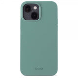 holdit iPhone 14 Silikonisuojakuori Moss Green