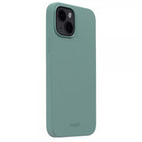 holdit iPhone 14 Silikonisuojakuori Moss Green