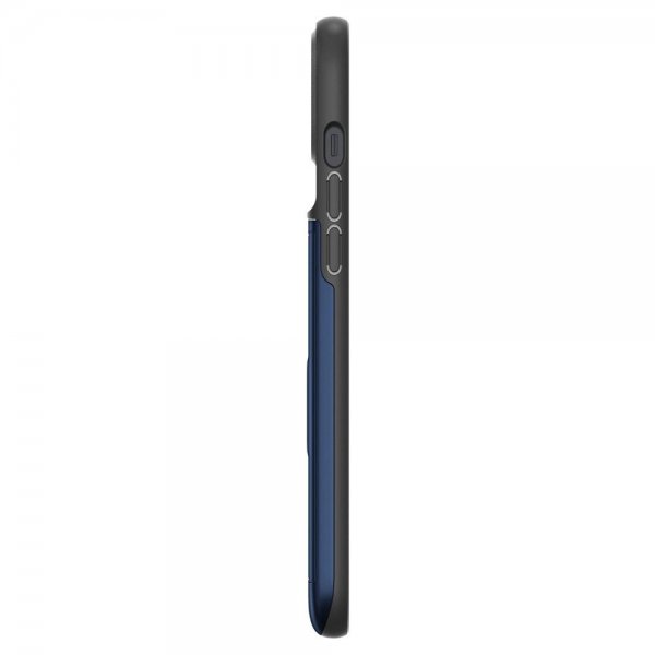Spigen iPhone 14 -suojakotelo Slim Armor CS, Navy Blue