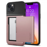 Spigen iPhone 14 -suojakotelo Slim Armor CS ruusukulta