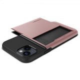 Spigen iPhone 14 -suojakotelo Slim Armor CS ruusukulta