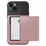 Spigen iPhone 14 -suojakotelo Slim Armor CS ruusukulta