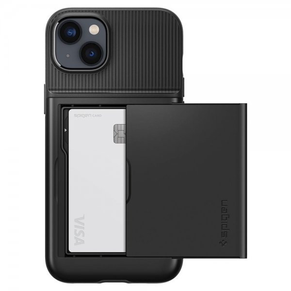 Spigen iPhone 14 -suojakotelo Slim Armor CS, musta