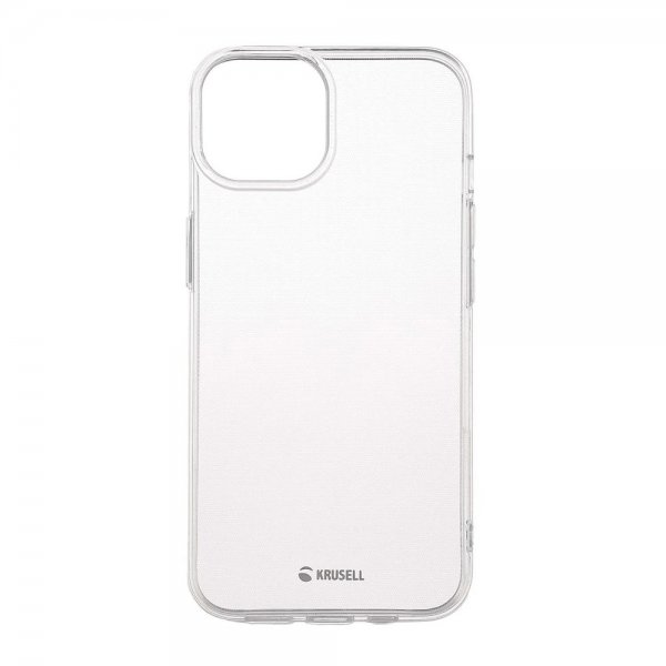 Krusell iPhone 14 -suojakuori SoftCover Transparent