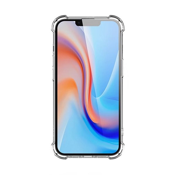 iPhone 14 Kuori Iskunkestävä Läpinäkyvä
