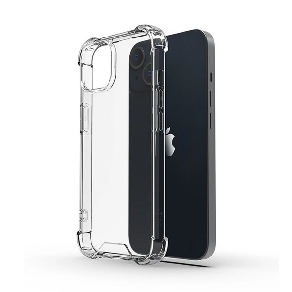 iPhone 14 Kuori Iskunkestävä Läpinäkyvä