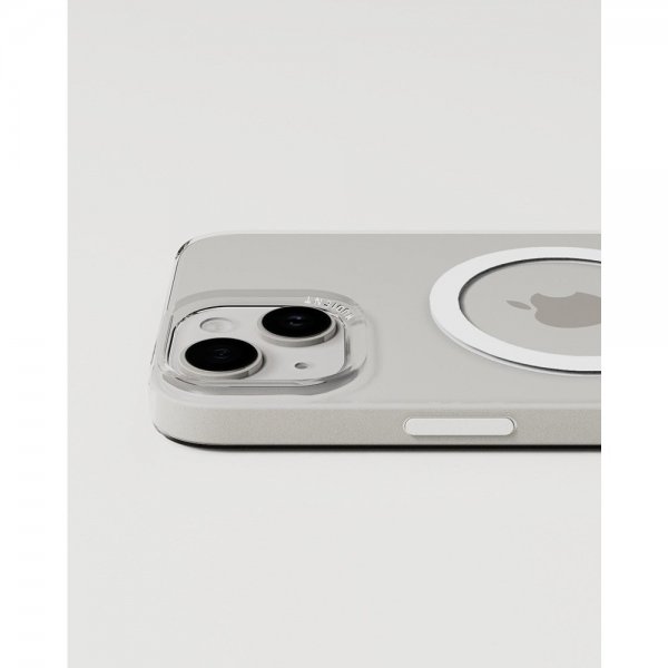 Nudient iPhone 14 -kuori Thin Case MagSafe Läpinäkyvä