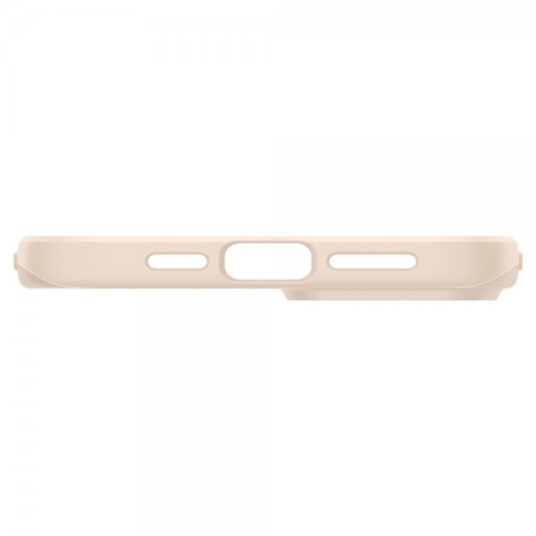 Spigen iPhone 14 -suojakuori Thin Fit Sand Beige