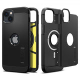 Spigen iPhone 14 -suojakuori Tough Armor MagFit, musta