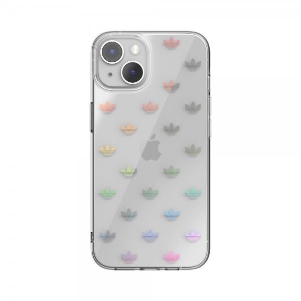 Adidas iPhone 14 -suojakuori Trefoil Clear Case Läpinäkyvä