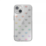 Adidas iPhone 14 -suojakuori Trefoil Clear Case Läpinäkyvä