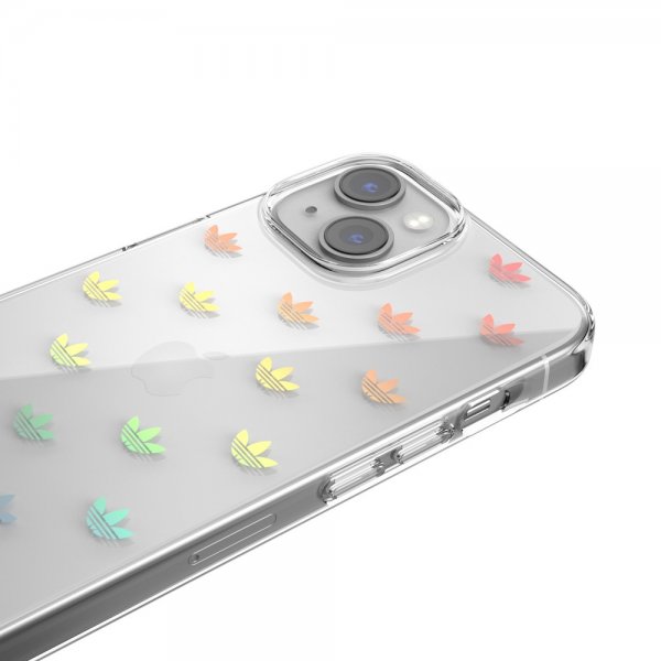 Adidas iPhone 14 -suojakuori Trefoil Clear Case Läpinäkyvä