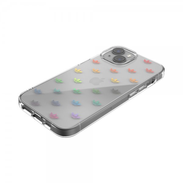 Adidas iPhone 14 -suojakuori Trefoil Clear Case Läpinäkyvä
