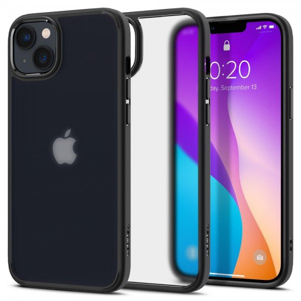 Spigen iPhone 14 -suojakuori Ultra Hybrid Frost Black